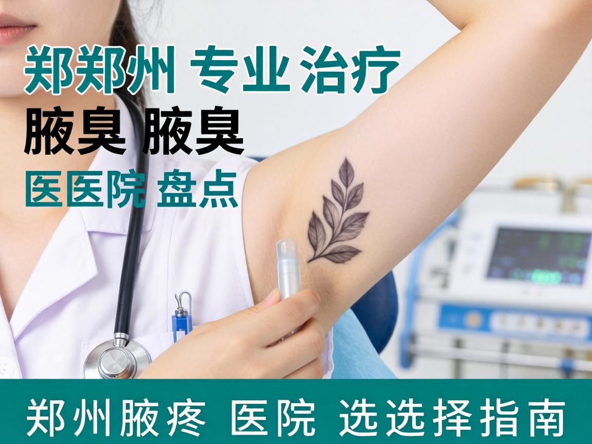 郑州专业治疗腋臭医院盘点，郑州腋臭医院选择指南