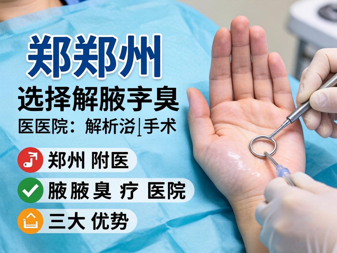 郑州腋臭手术医院解析,选择郑州附医腋臭医院的三大优势 郑州腋臭手术医院解析,选择郑州附医腋臭医院的三大优势