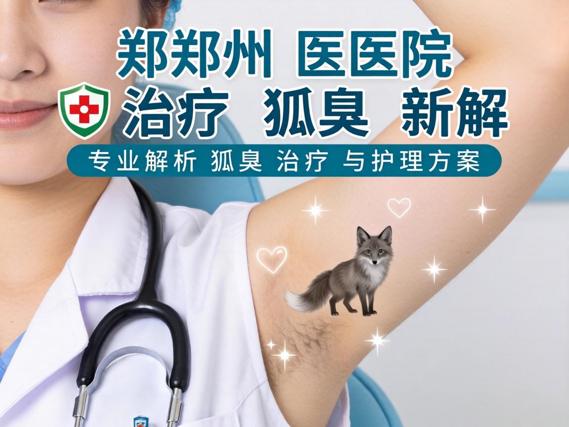 郑州医院治疗狐臭新解，专业解析狐臭治疗与护理方案