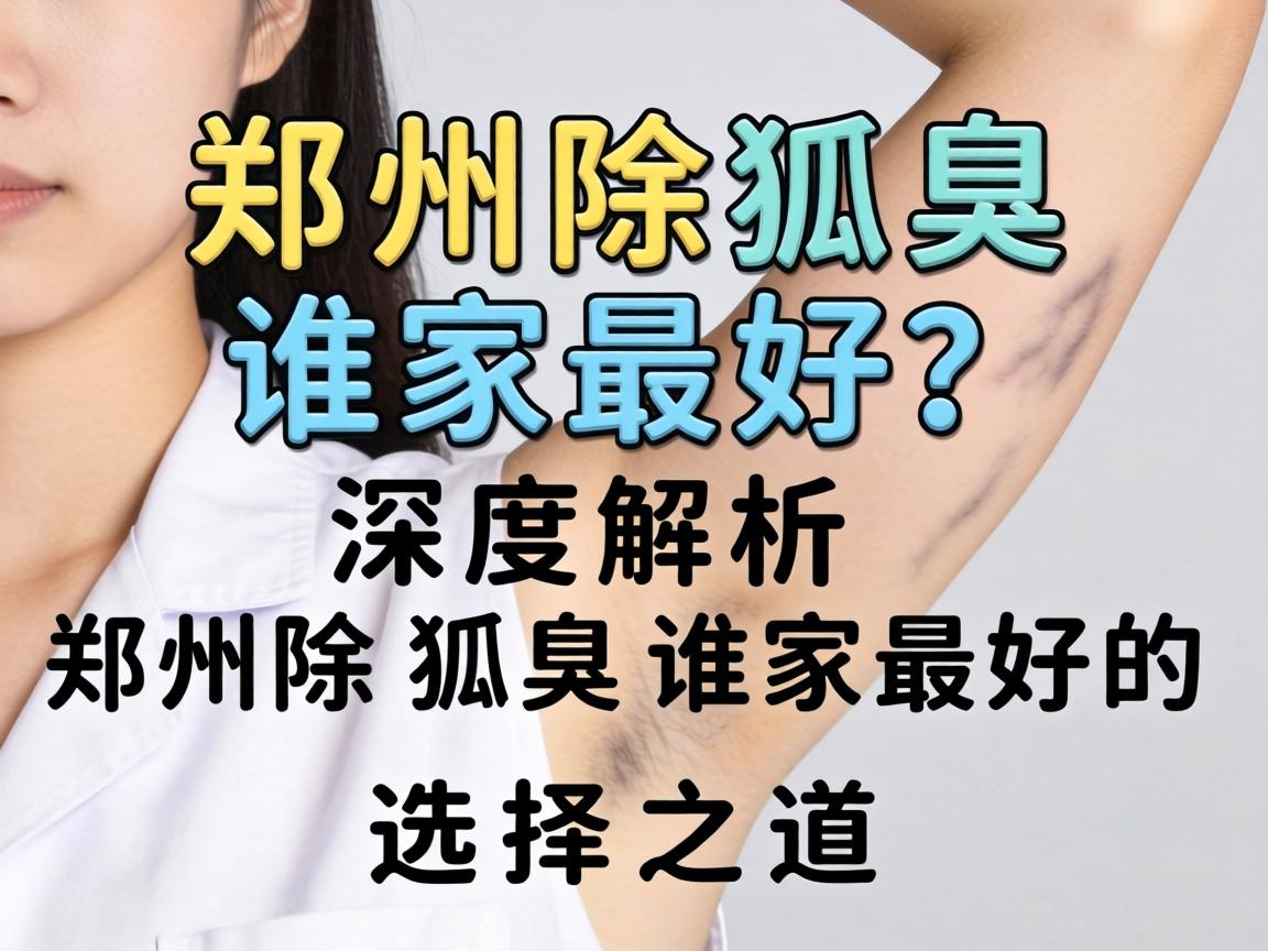 郑州除狐臭谁家最好？深度解析郑州除狐臭谁家最好的选择之道