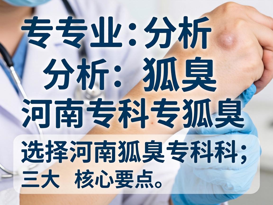 专业解析河南狐臭专科,选择河南狐臭专科的三大核心要点 专业解析河南狐臭专科,选择河南狐臭专科的三大核心要点