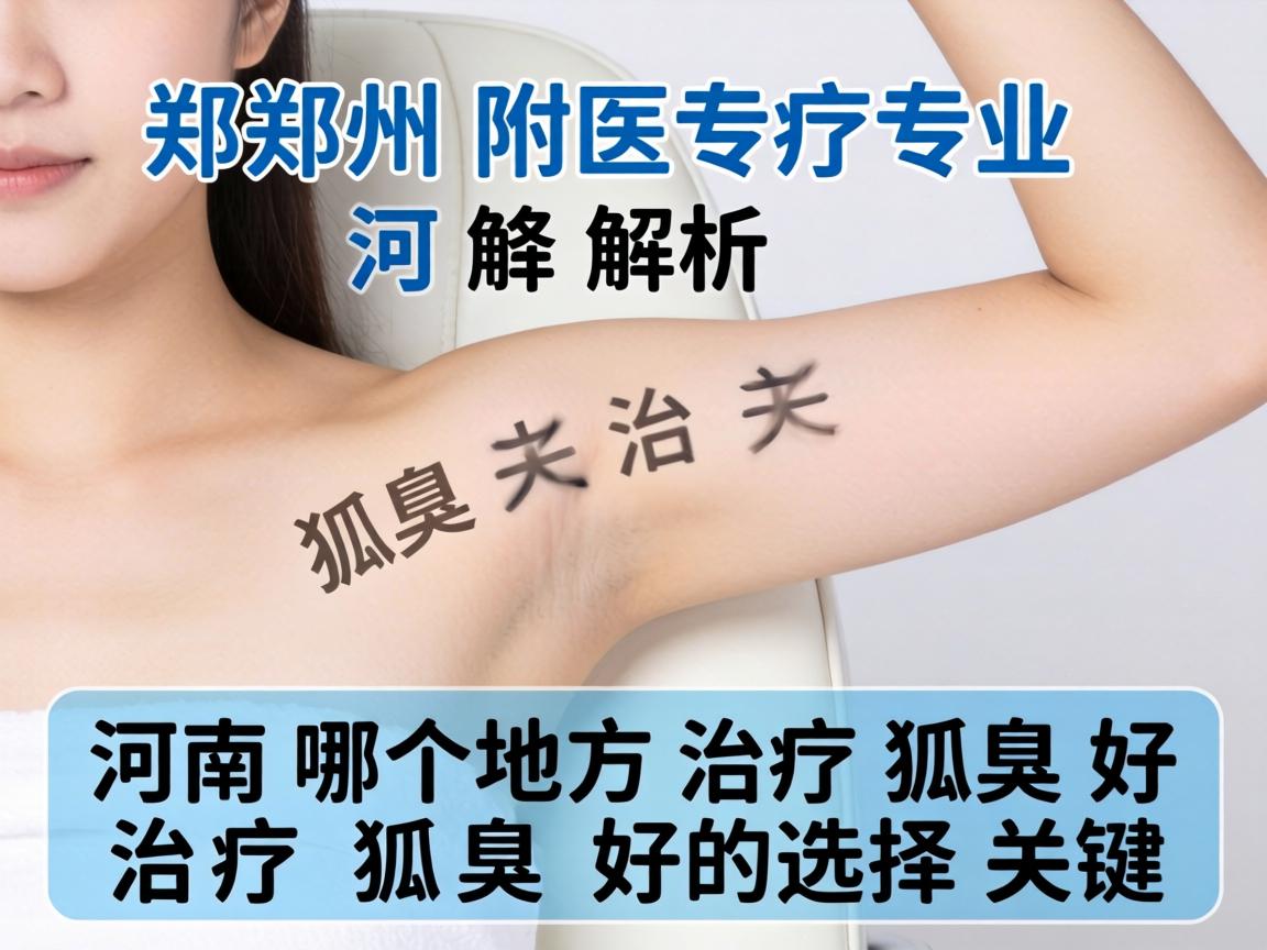 郑州附医专业解析,河南哪个地方治疗狐臭好,治疗狐臭好的选择关键 郑州附医专业解析,河南哪个地方治疗狐臭好,治疗狐臭好的选择关键