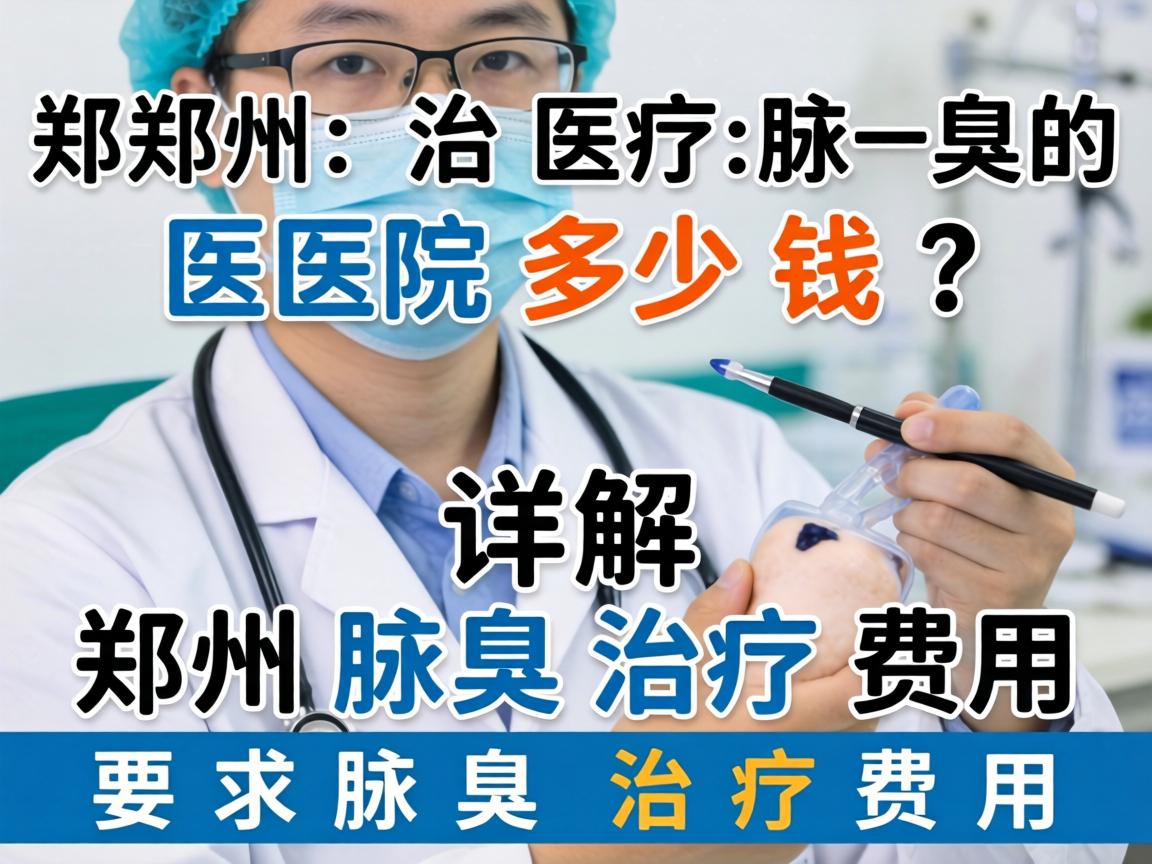 郑州治疗腋臭的医院多少钱？详解郑州腋臭治疗费用