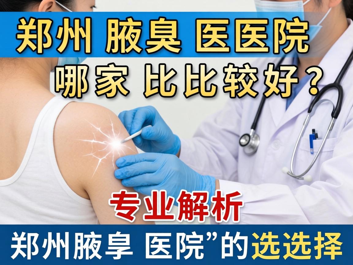 郑州腋臭医院哪家比较好?专业解析郑州腋臭医院的选择 郑州腋臭医院哪家比较好?专业解析郑州腋臭医院的选择