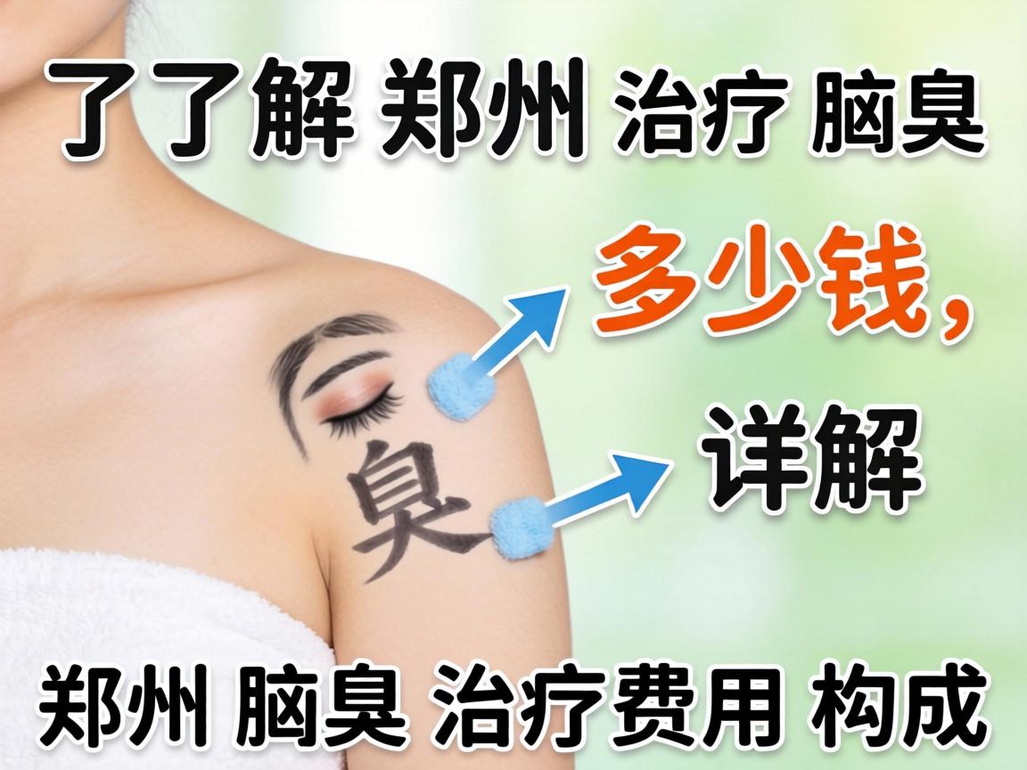 了解郑州治疗腋臭多少钱，详解郑州腋臭治疗费用构成