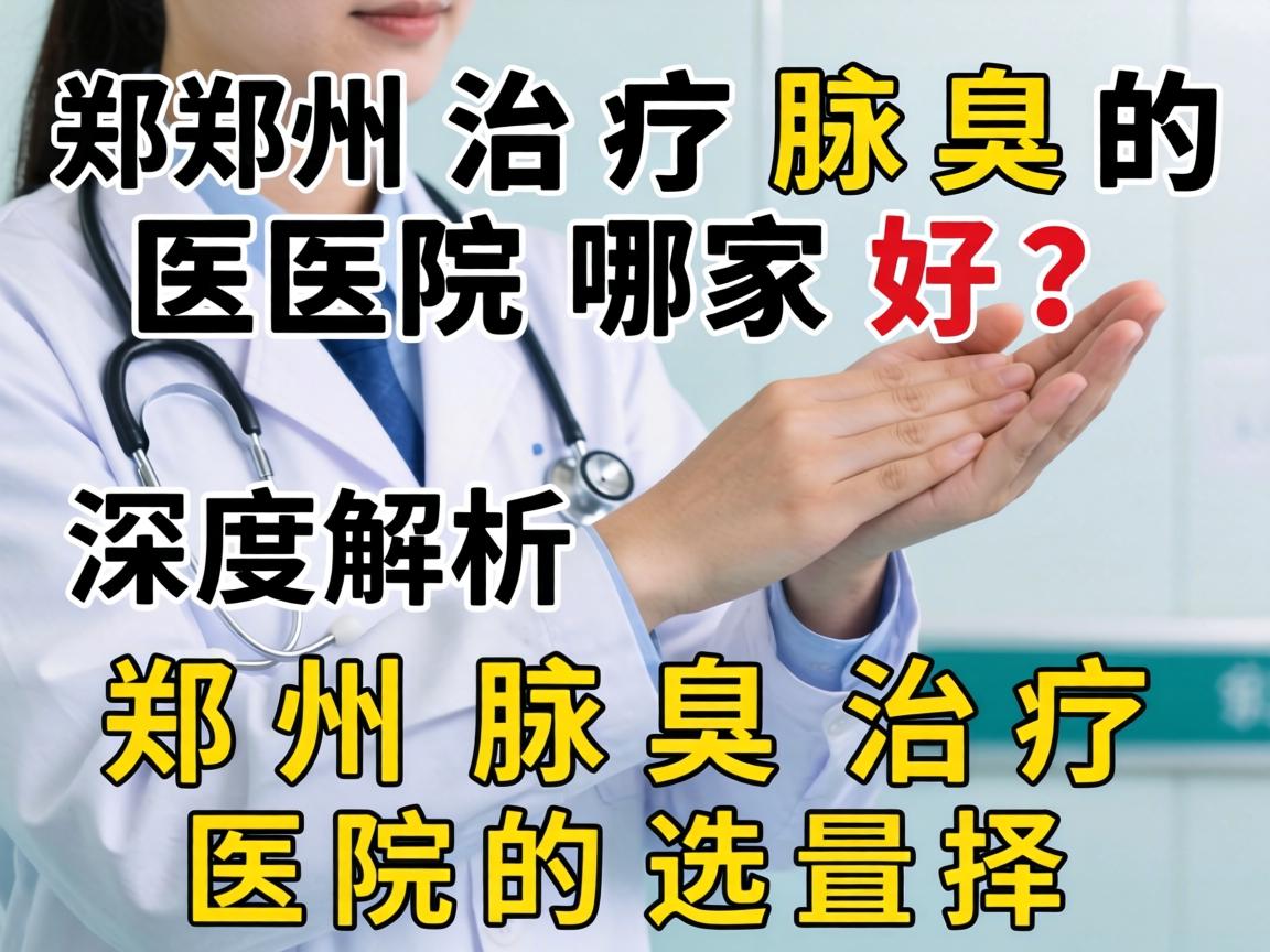 郑州治疗腋臭的医院哪家好？深度解析郑州腋臭治疗医院的选择