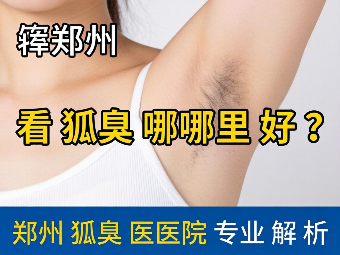 郑州看狐臭哪里好？郑州狐臭医院专业解析