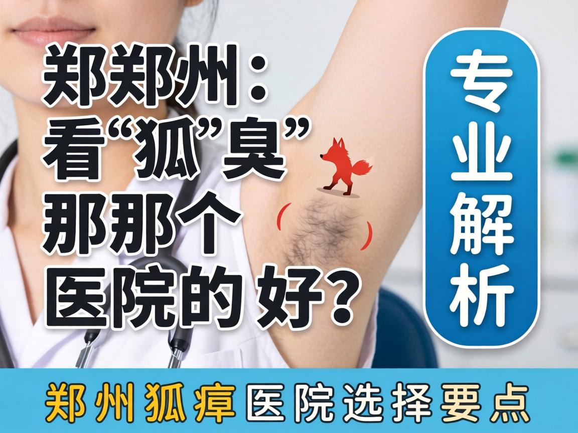 郑州看狐臭那个医院好?专业解析郑州狐臭医院选择要点 郑州看狐臭那个医院好?专业解析郑州狐臭医院选择要点
