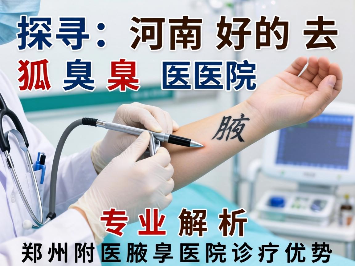 探寻河南好的去狐臭医院，专业解析郑州附医腋臭医院诊疗优势