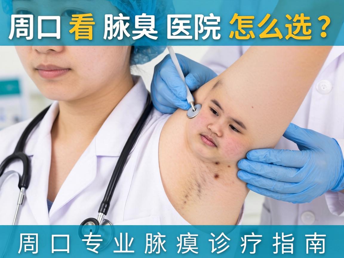 周口看腋臭医院怎么选？周口专业腋臭诊疗指南