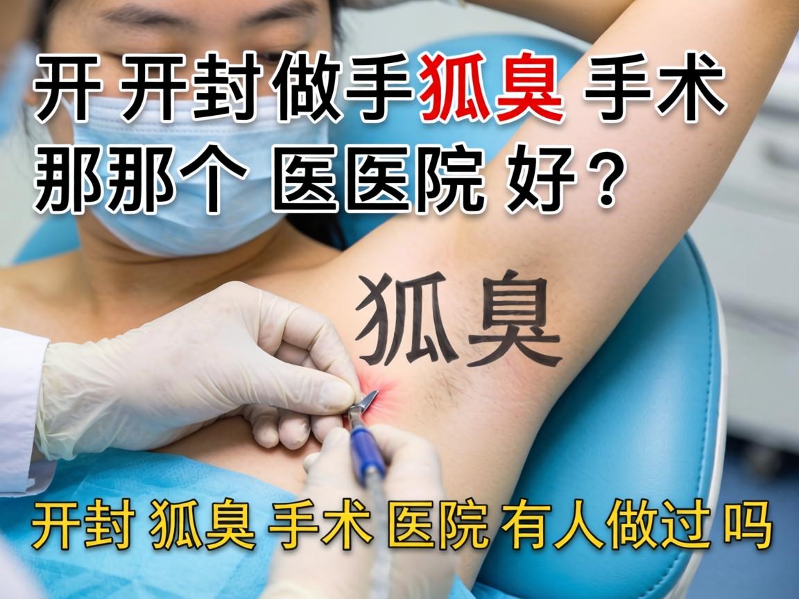 开封做狐臭手术那个医院好?开封狐臭手术医院有人做过吗? 开封做狐臭手术那个医院好?开封狐臭手术医院有人做过吗?