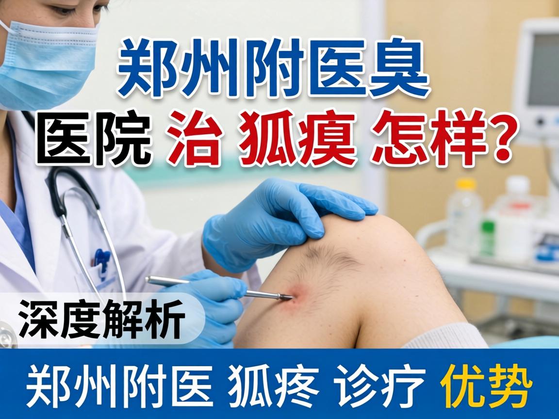郑州附医腋臭医院治狐臭怎样？深度解析郑州附医狐臭诊疗优势