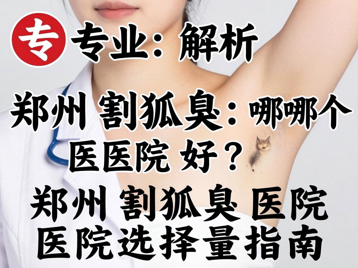专业解析,郑州割狐臭哪个医院好?郑州割狐臭医院选择指南 专业解析,郑州割狐臭哪个医院好?郑州割狐臭医院选择指南