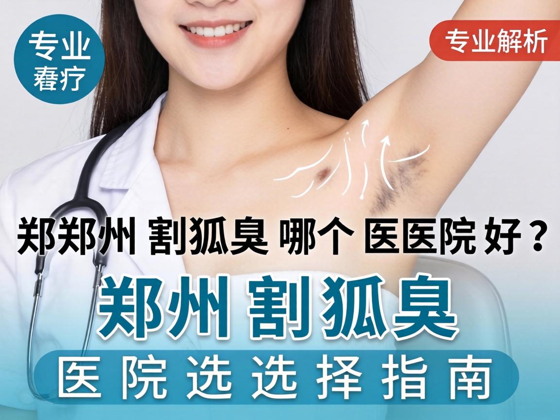 专业解析,郑州割狐臭哪个医院好?郑州割狐臭医院选择指南 专业解析,郑州割狐臭哪个医院好?郑州割狐臭医院选择指南