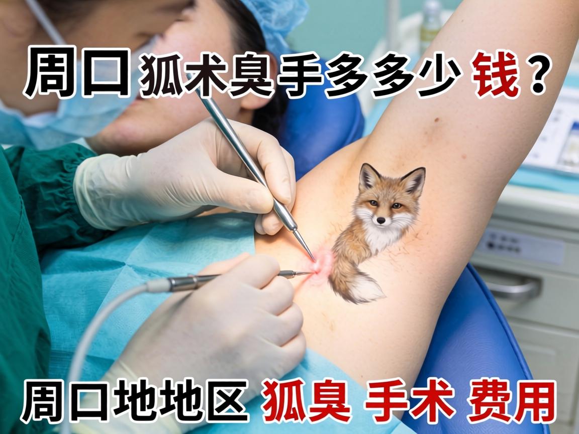周口狐臭手术多少钱？详解周口地区狐臭手术费用
