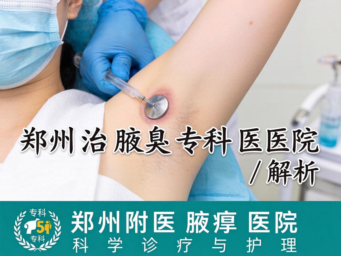 郑州治腋臭专科医院解析，郑州附医腋臭医院的科学诊疗与护理