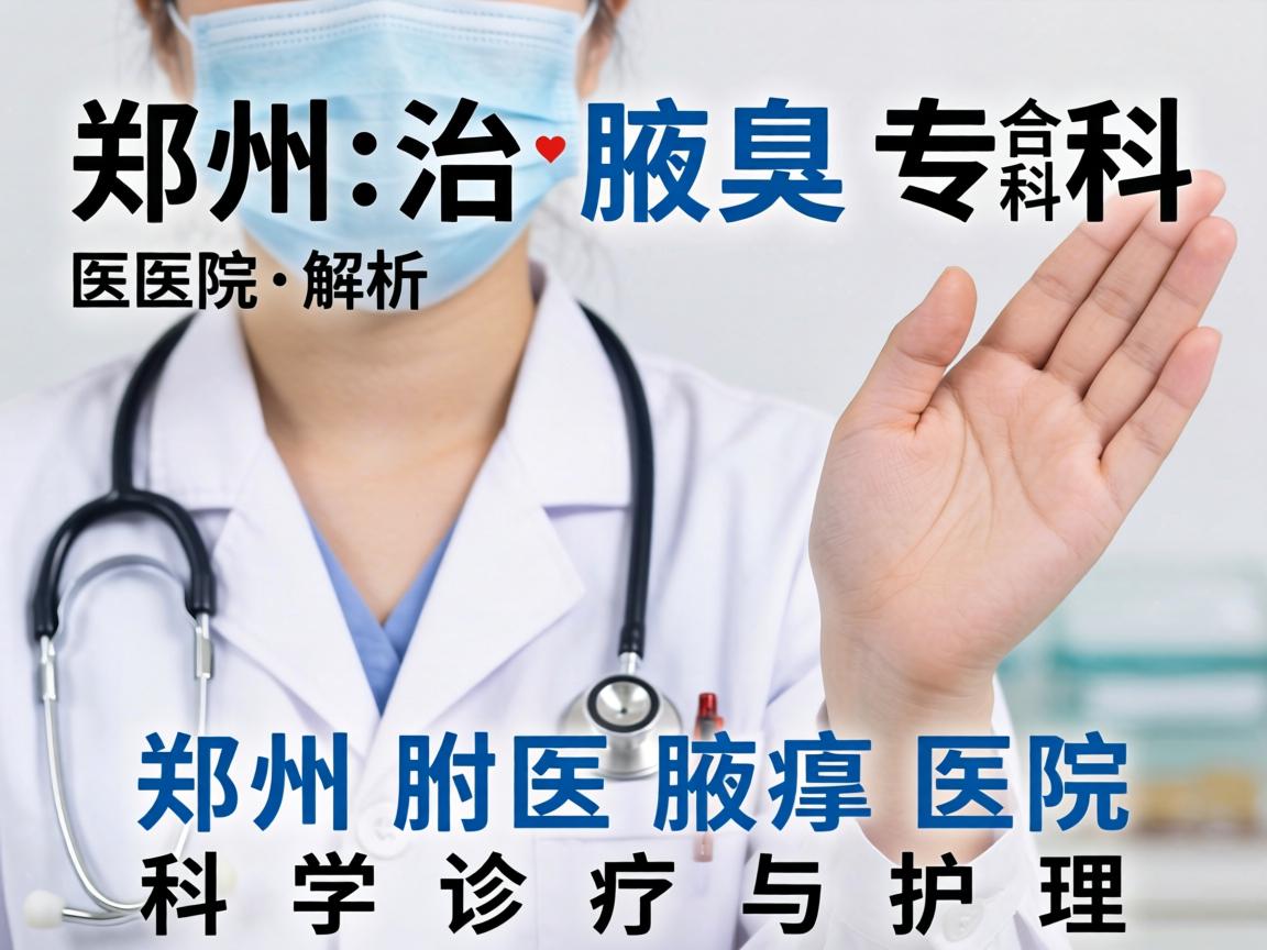 郑州治腋臭专科医院解析，郑州附医腋臭医院的科学诊疗与护理