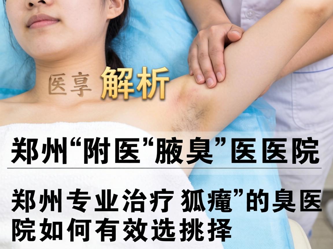 郑州附医腋臭医院解析,郑州专业治疗狐臭的医院如何有效选择 郑州附医腋臭医院解析,郑州专业治疗狐臭的医院如何有效选择