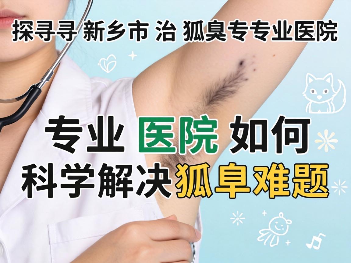 探寻新乡市治狐臭专业医院，专业医院如何科学解决狐臭难题