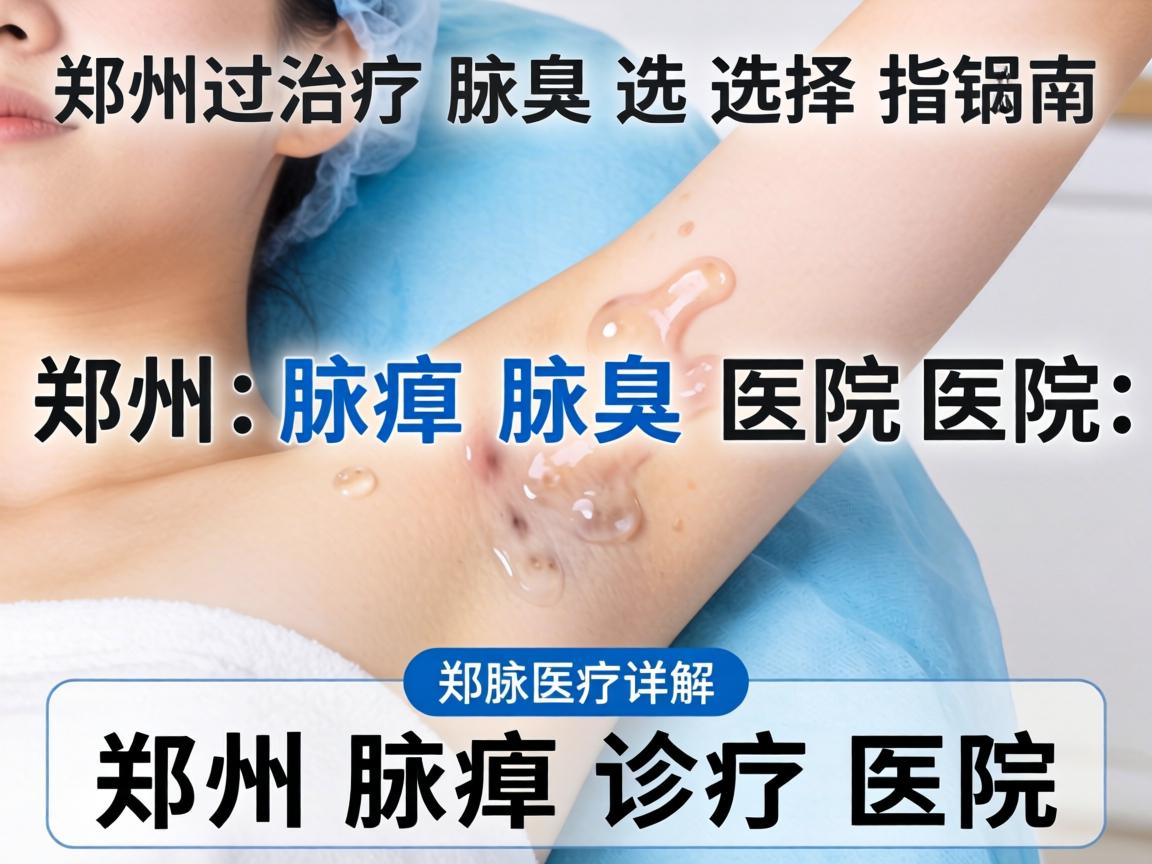 郑州治疗腋臭医院选择指南,详解郑州腋臭诊疗医院 郑州治疗腋臭医院选择指南,详解郑州腋臭诊疗医院