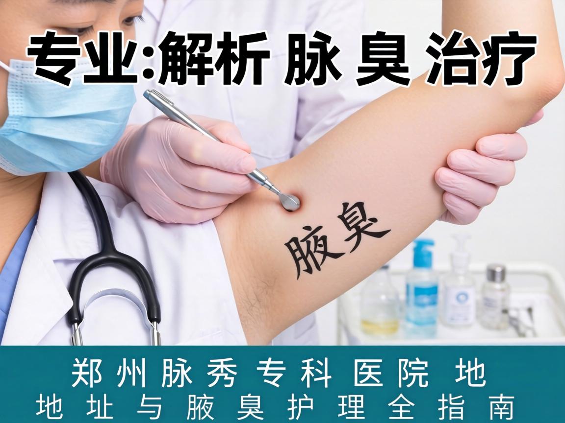 专业解析腋臭治疗，郑州腋秀专科医院地址与腋臭护理全指南