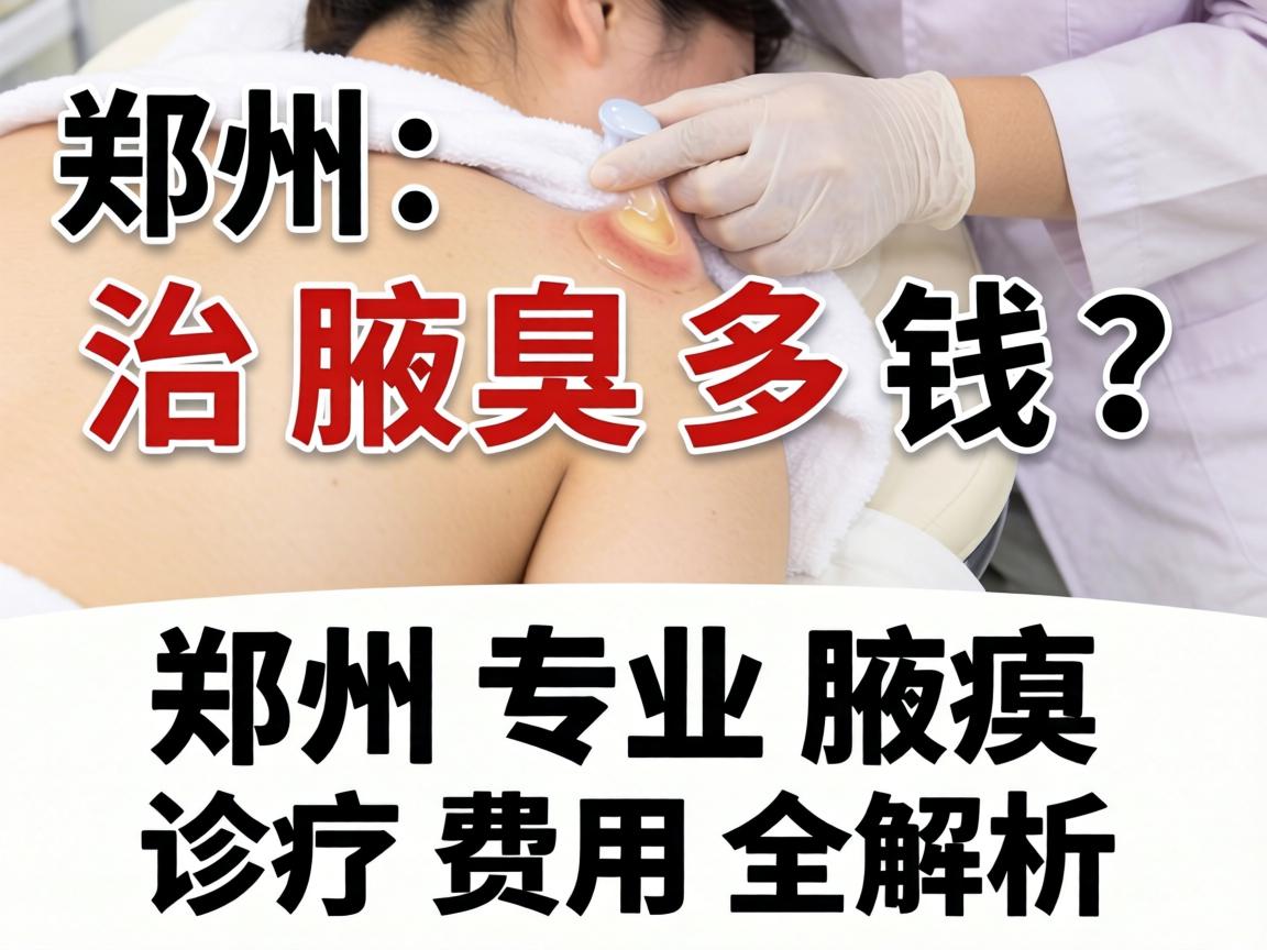 郑州治腋臭多钱?郑州专业腋臭诊疗费用全解析 郑州治腋臭多钱?郑州专业腋臭诊疗费用全解析