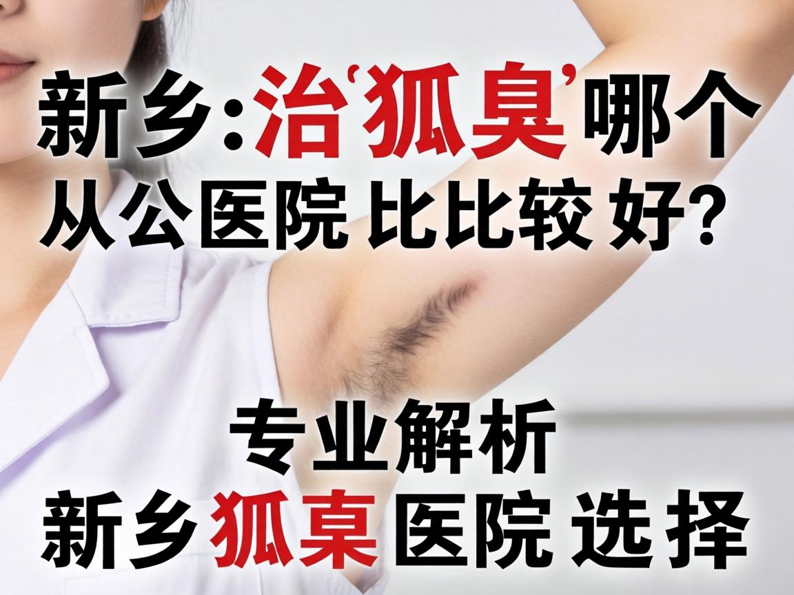 新乡治狐臭哪个医院比较好？专业解析新乡狐臭医院选择