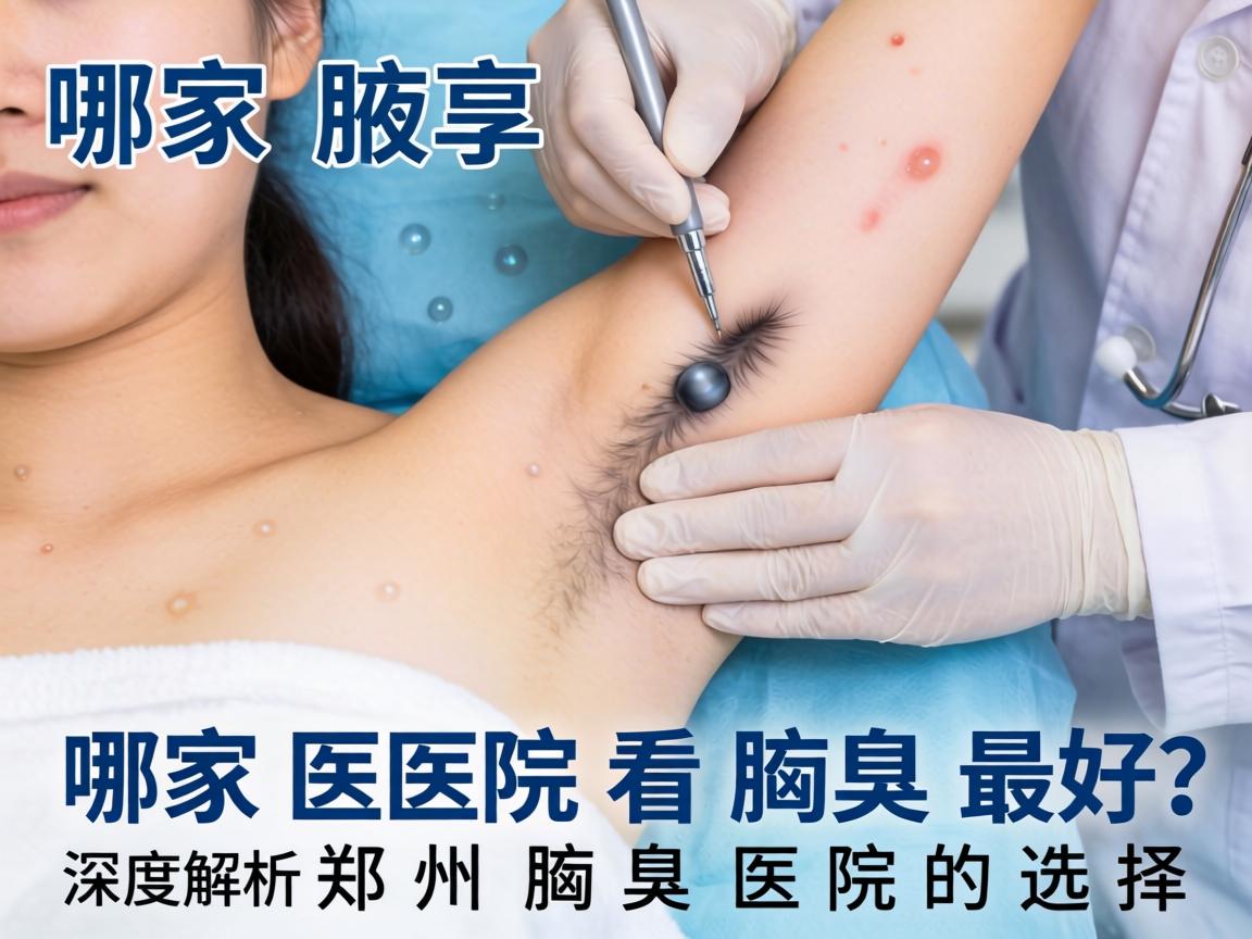 郑州哪家医院看腋臭最好？深度解析郑州腋臭医院的选择
