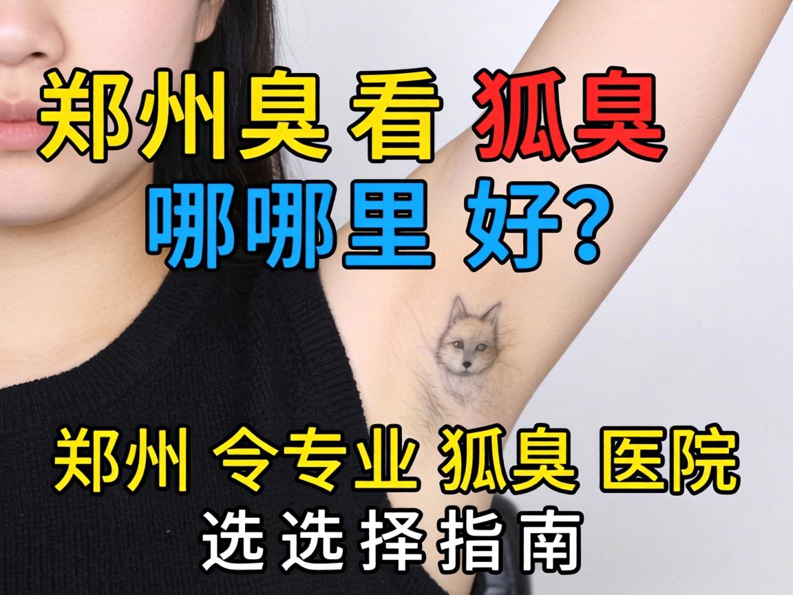 郑州看狐臭哪里好？郑州专业狐臭医院选择指南