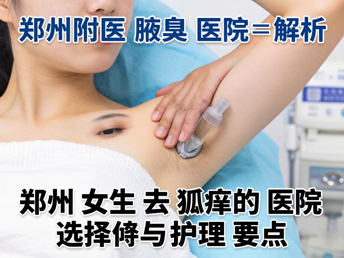 郑州附医腋臭医院解析，郑州女生去狐臭的医院选择与护理要点