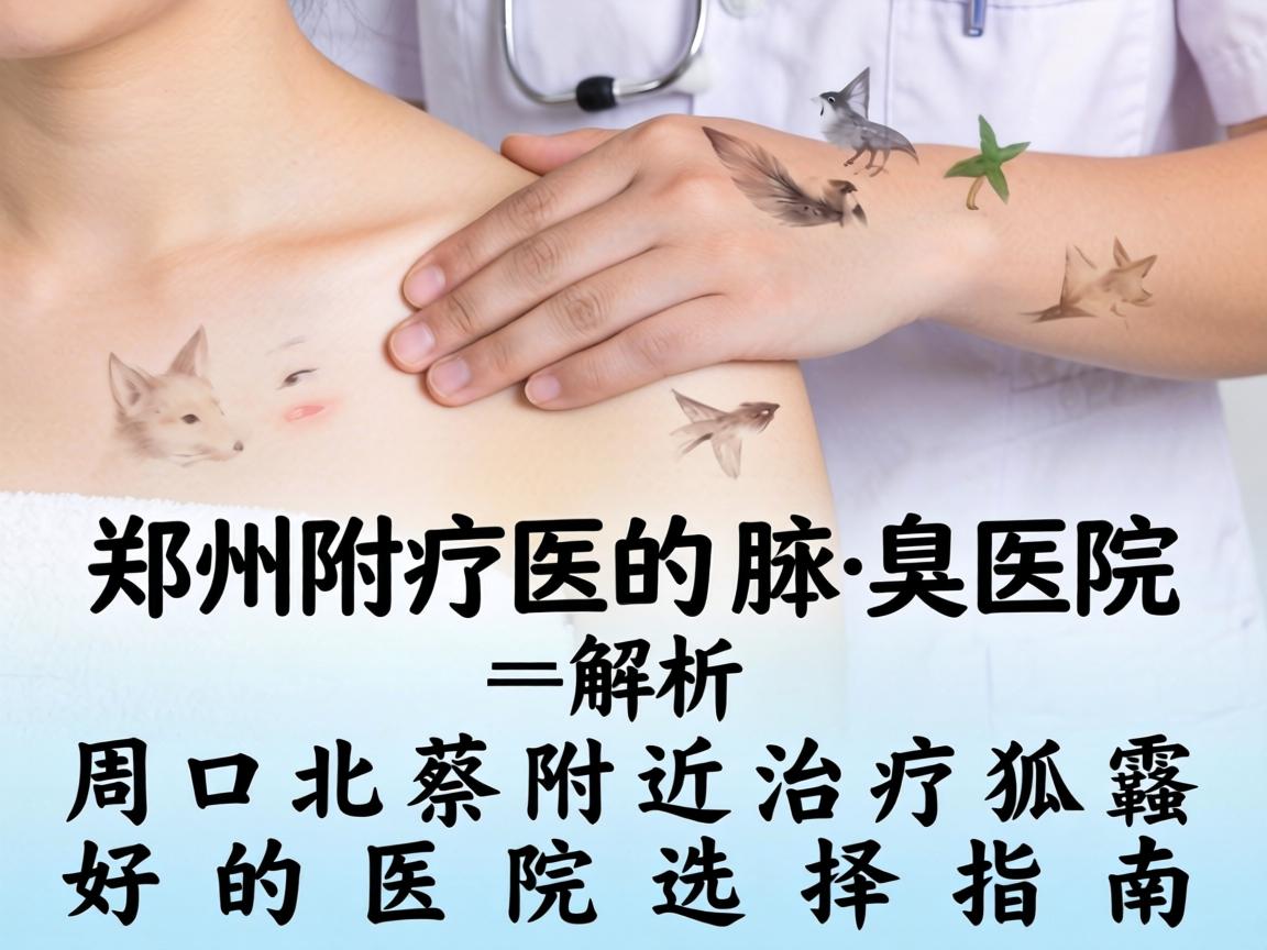 郑州附医腋臭医院解析，周口北蔡附近治疗狐臭好的医院选择指南
