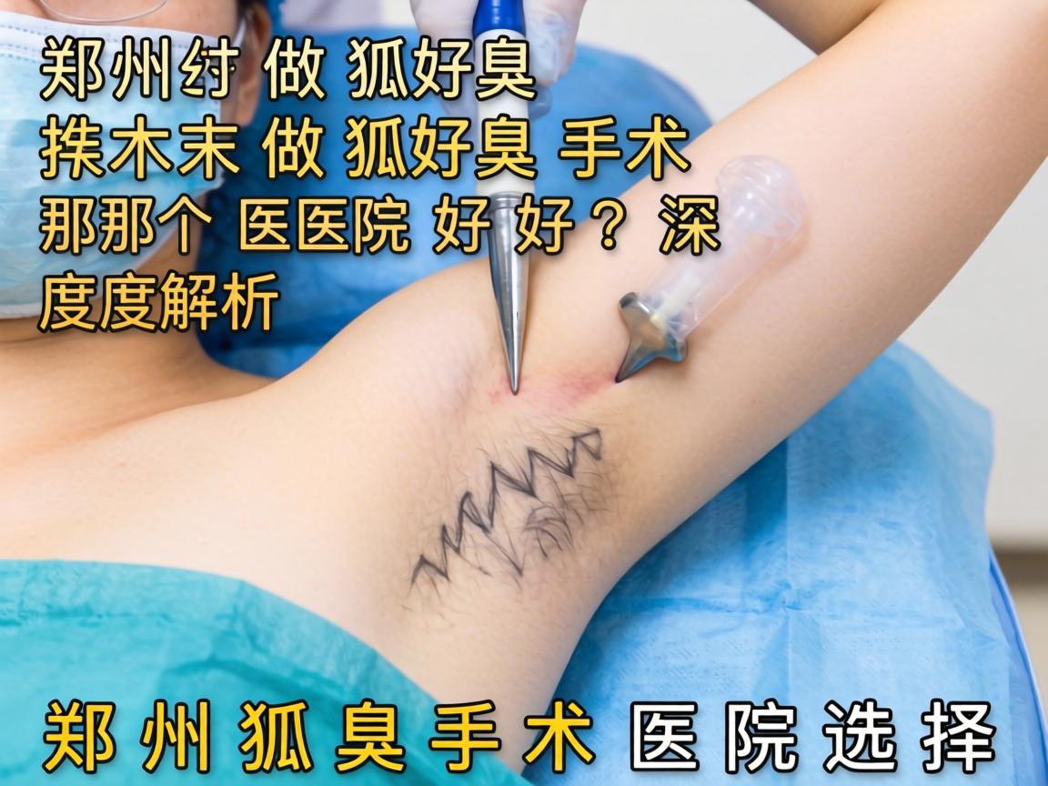 郑州做狐臭手术那个医院好？深度解析郑州狐臭手术医院选择