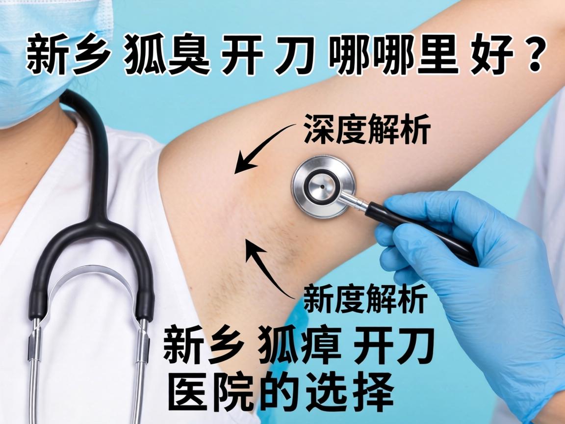 新乡狐臭开刀哪里好？深度解析新乡狐臭开刀医院的选择