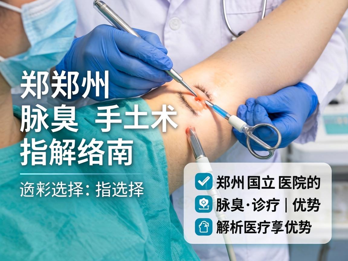 郑州腋臭手术选择指南，解析郑州国立医院的腋臭诊疗优势