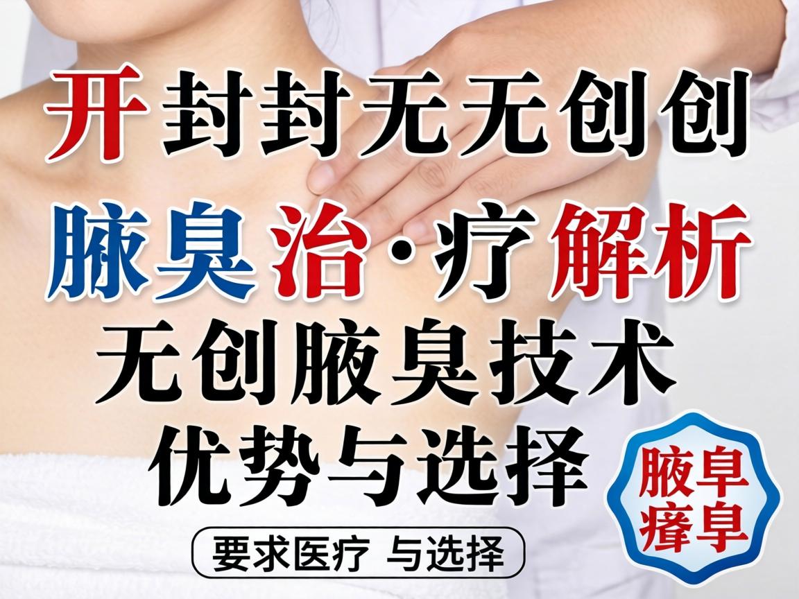 开封无创腋臭治疗解析，无创腋臭技术的优势与选择
