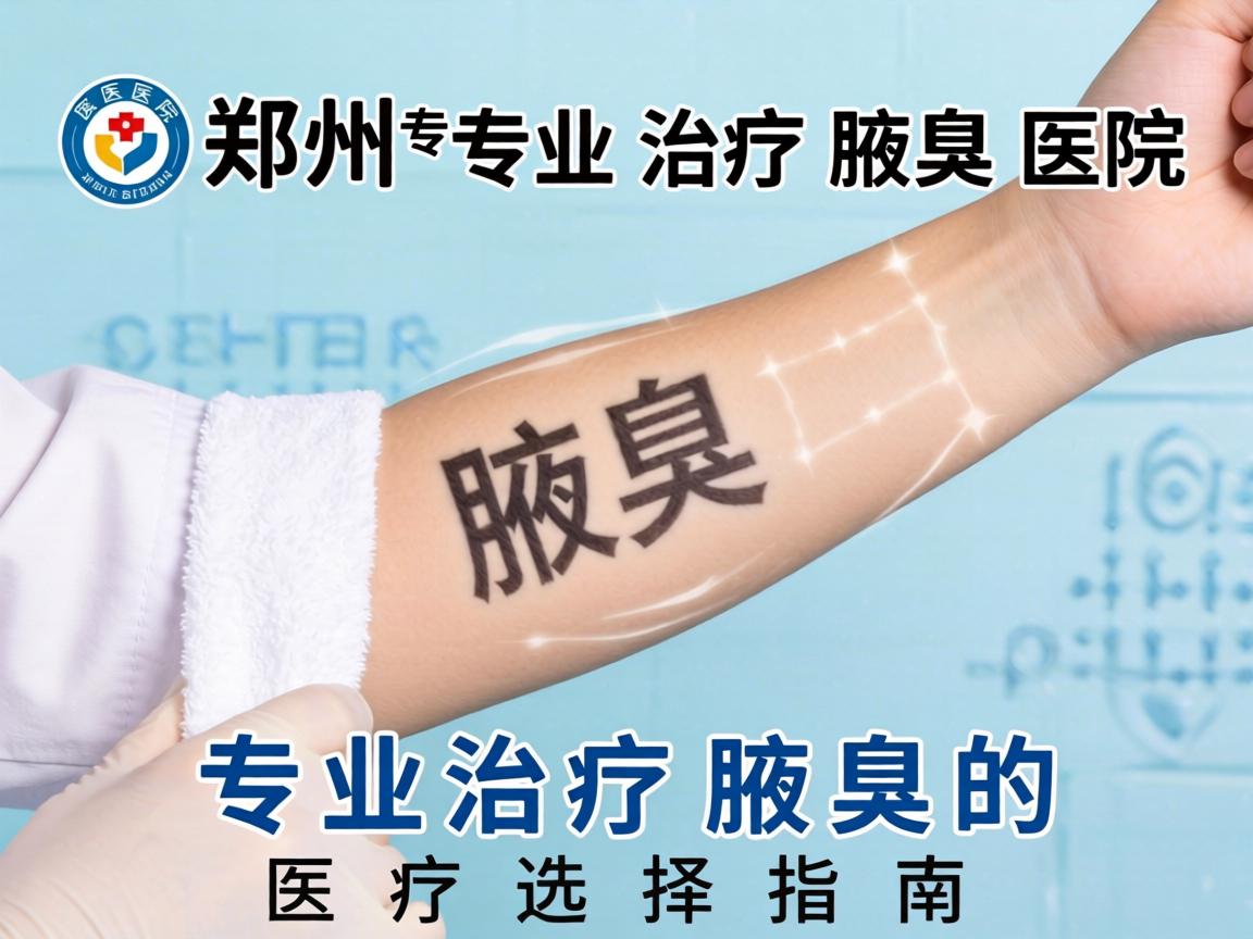 郑州专业治疗腋臭医院，专业治疗腋臭的医疗选择指南