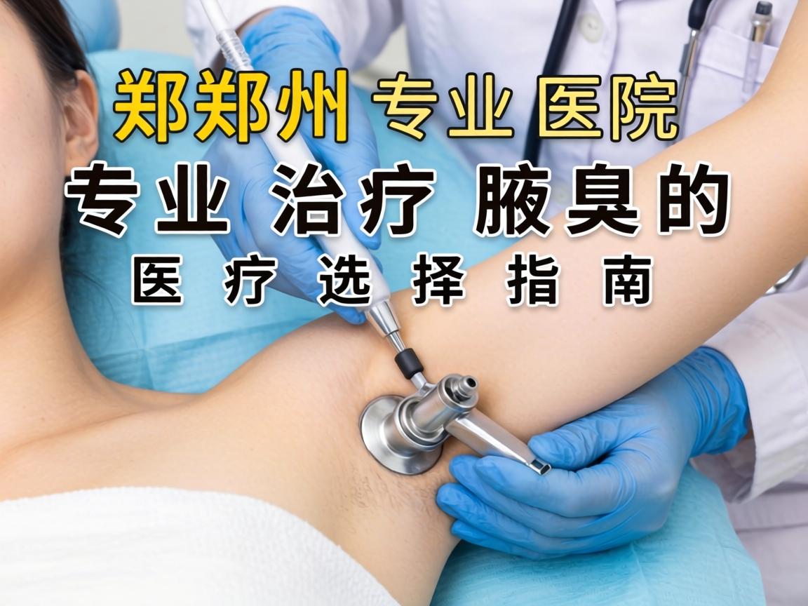 郑州专业治疗腋臭医院，专业治疗腋臭的医疗选择指南