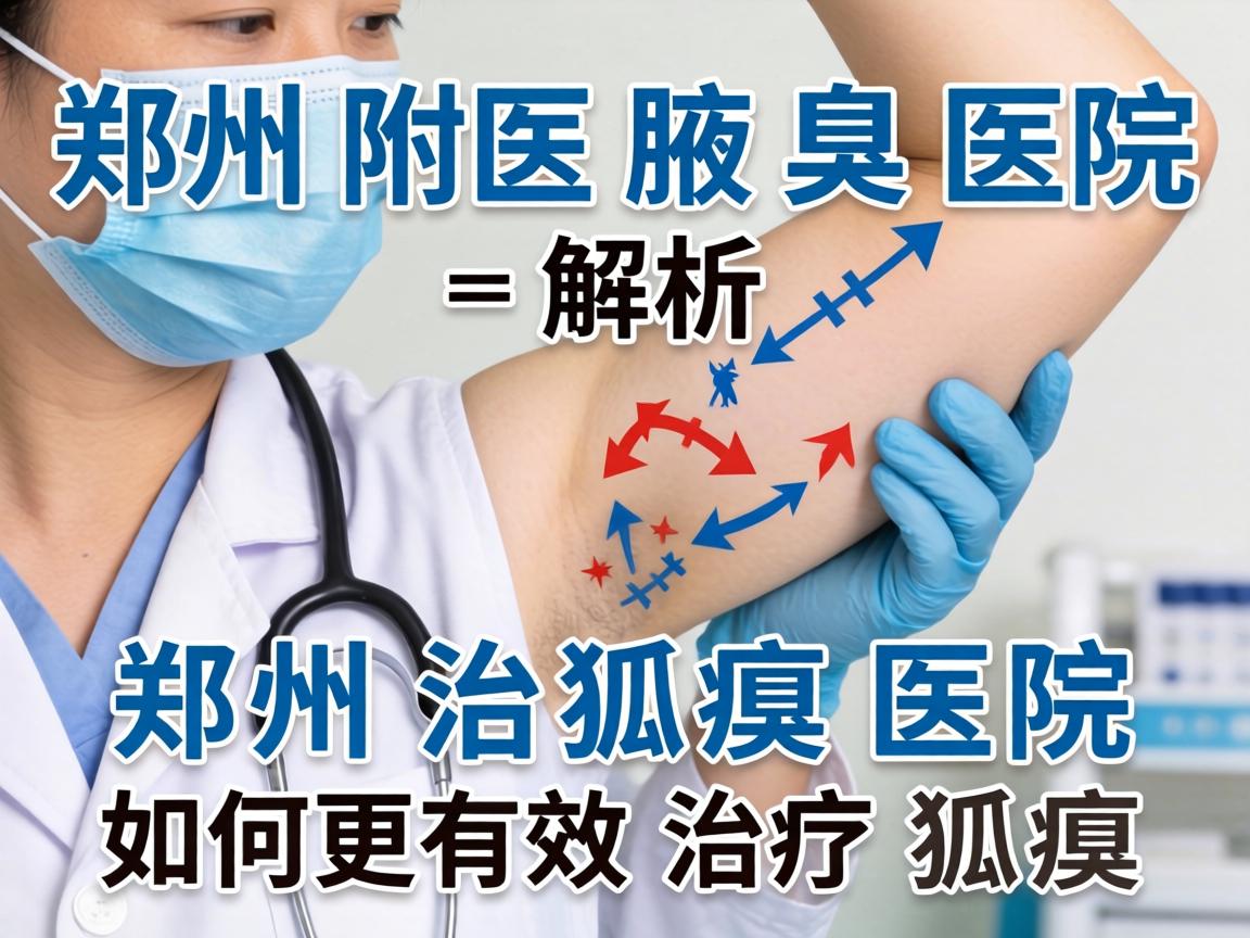 郑州附医腋臭医院解析，郑州治狐臭医院如何更有效治疗狐臭