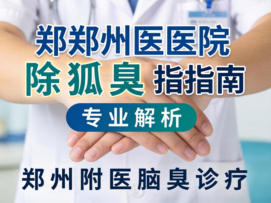 郑州医院除狐臭指南，专业解析郑州附医腋臭诊疗