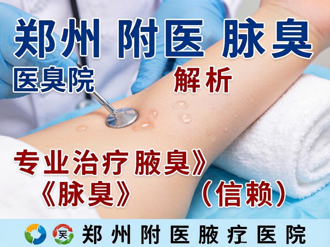 郑州附医腋臭医院解析，专业治疗腋臭，信赖郑州附医腋臭医院