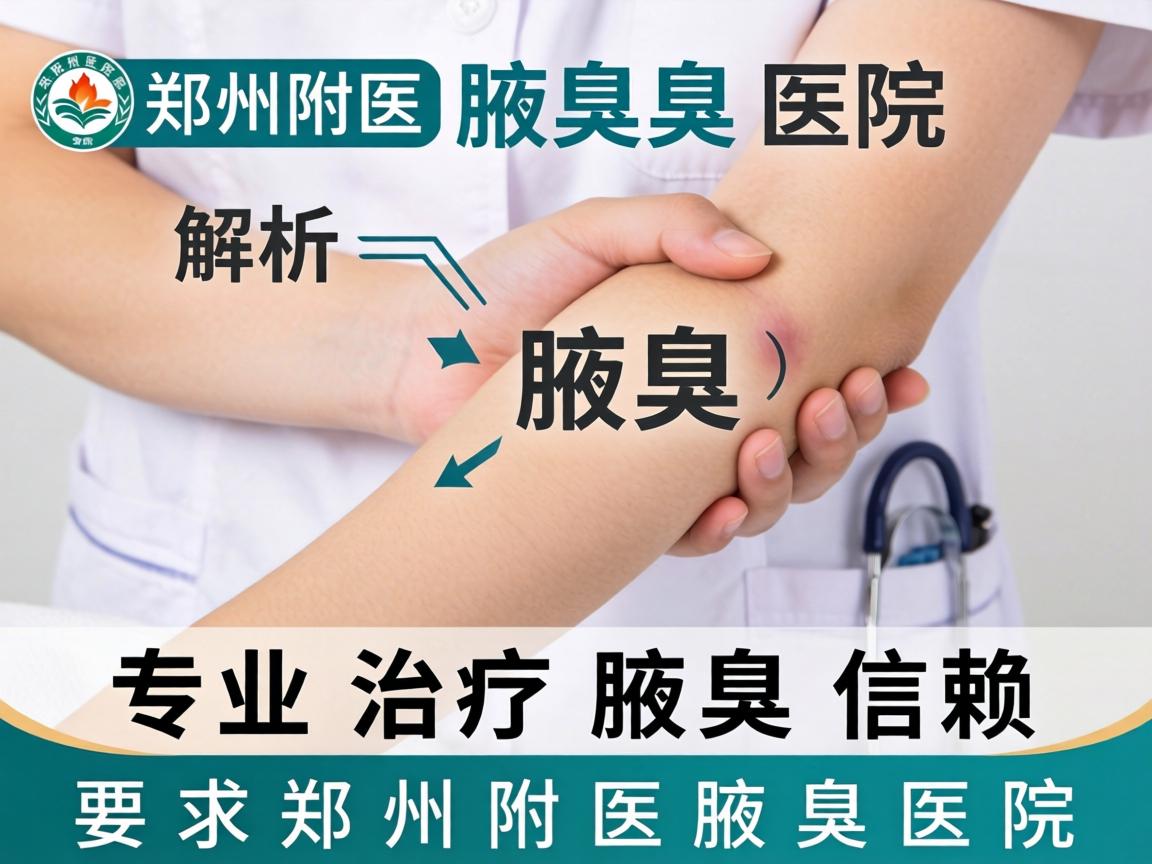 郑州附医腋臭医院解析，专业治疗腋臭，信赖郑州附医腋臭医院