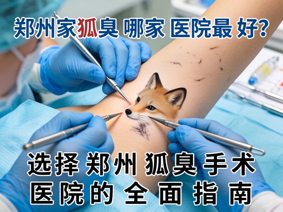 郑州狐臭手术哪家医院最好？选择郑州狐臭手术医院的全面指南