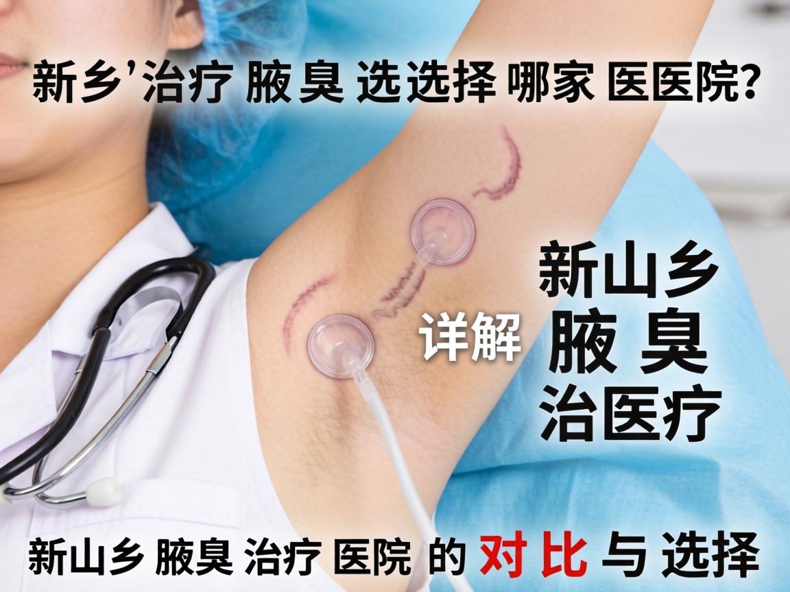 新乡治疗腋臭选择哪家医院？详解新乡腋臭治疗医院的对比与选择