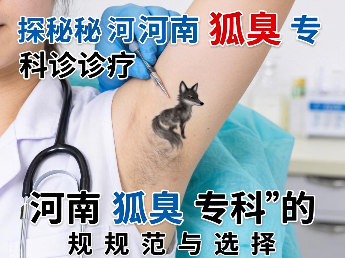 探秘河南狐臭专科诊疗，河南狐臭专科的规范与选择