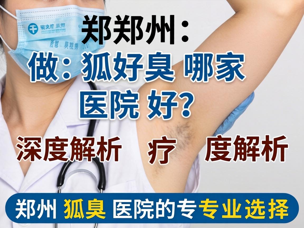 郑州做狐臭哪家医院好？深度解析郑州狐臭医院的专业选择