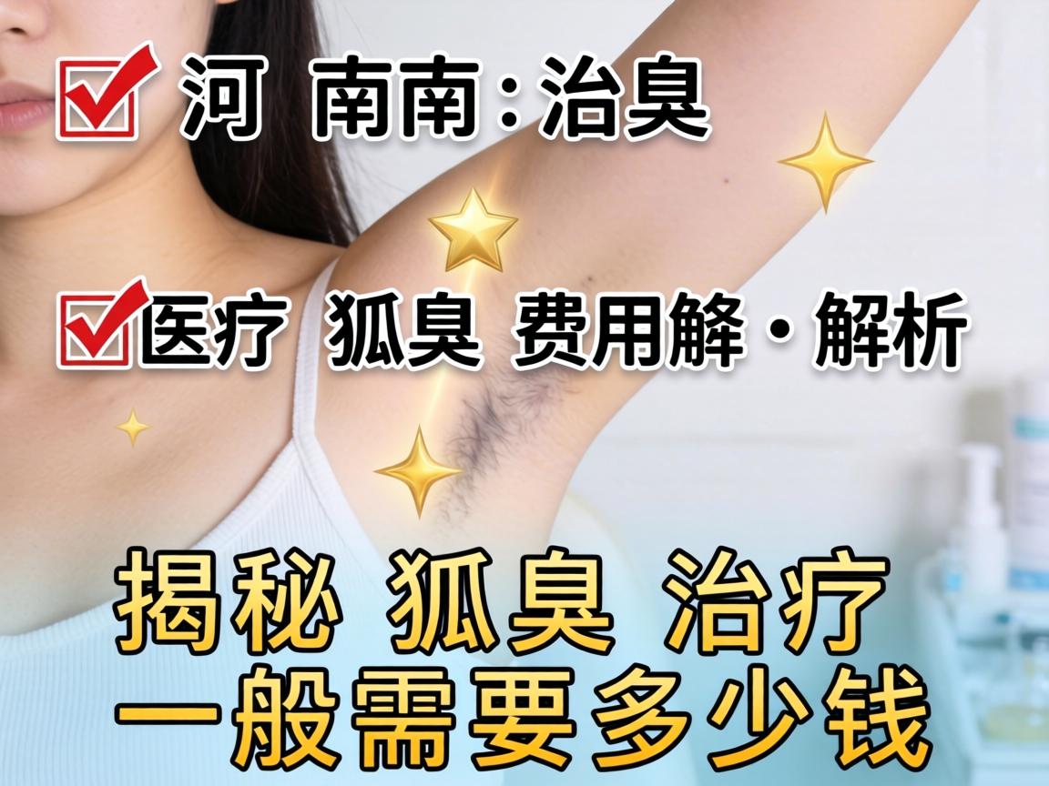 河南治疗狐臭费用解析，揭秘狐臭治疗一般需要多少钱