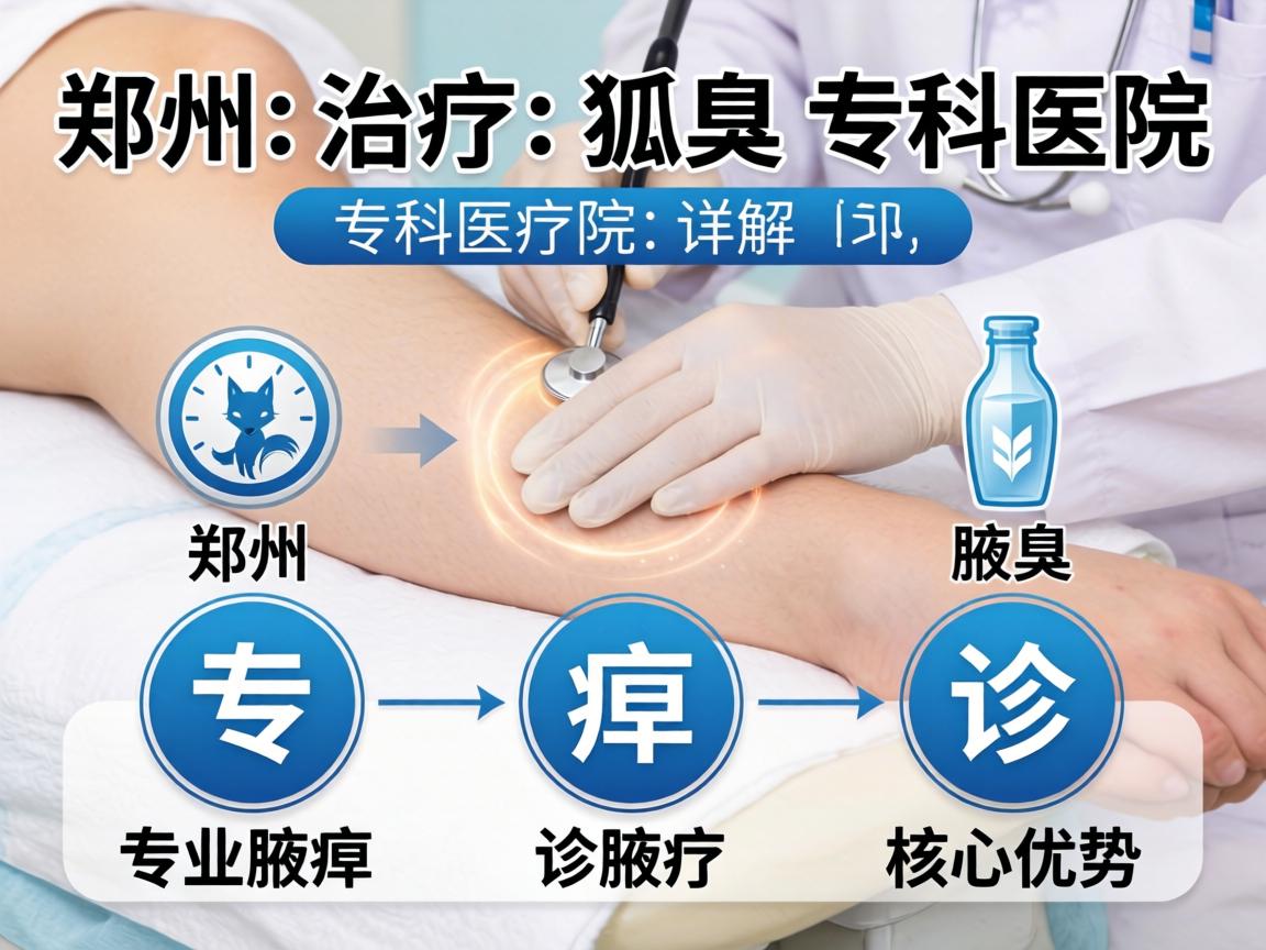 郑州治疗狐臭专科医院详解，郑州专业腋臭诊疗的核心优势