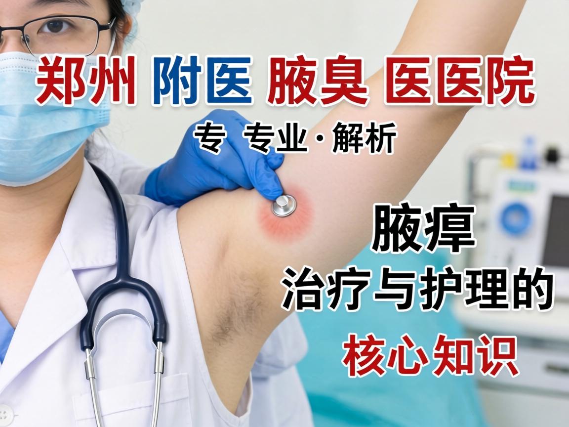郑州附医腋臭医院专业解析，腋臭治疗与护理的核心知识