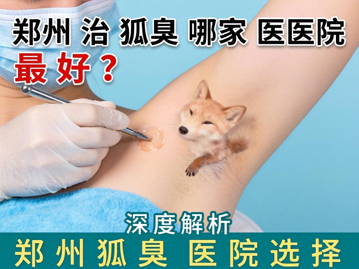 郑州治狐臭哪家医院最好？深度解析郑州狐臭医院选择