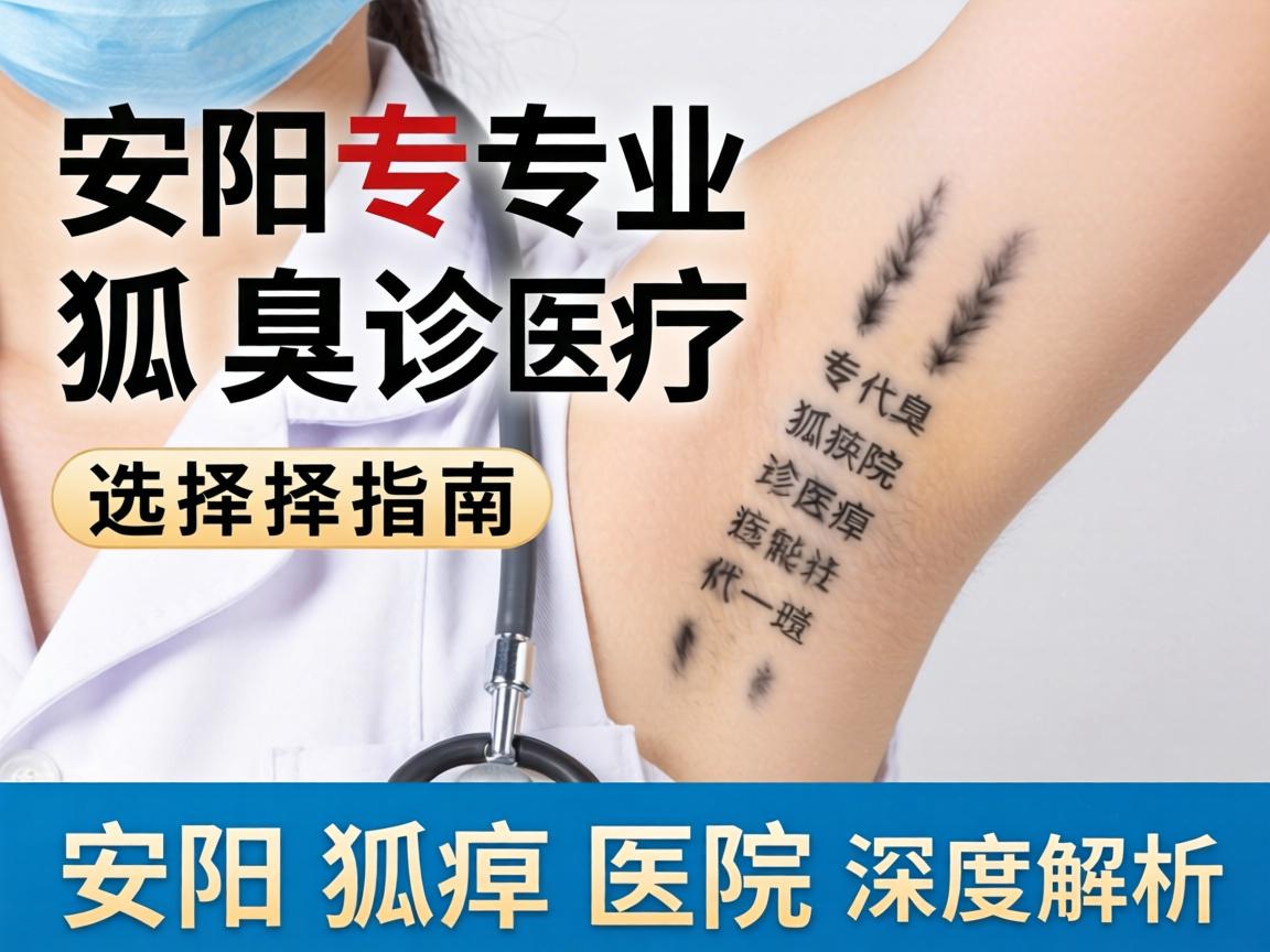 安阳专业狐臭诊疗医院选择指南，安阳狐臭医院深度解析